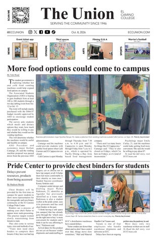 The Union Vol. 81, Issue 2, Oct. 8. 2026