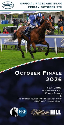 York Racecard - Friday 9th October 