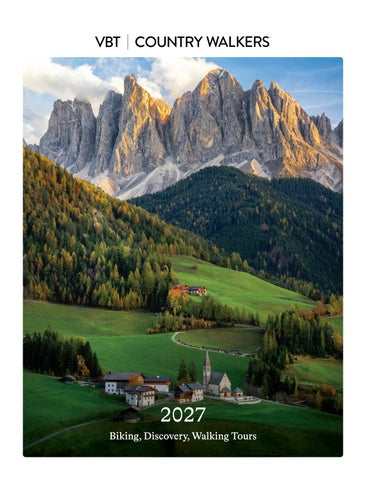 2027 VBT Vacations