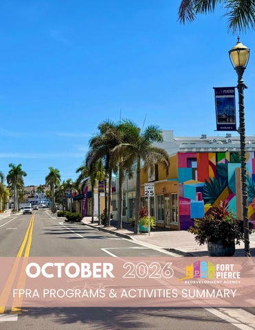 October 2026 FPRA Programs & Activities Summary