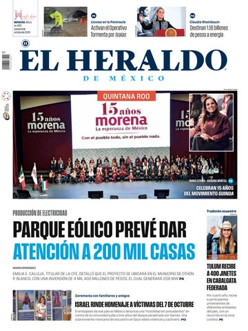 El Heraldo Quintana Roo del 8 de octubre del 2026