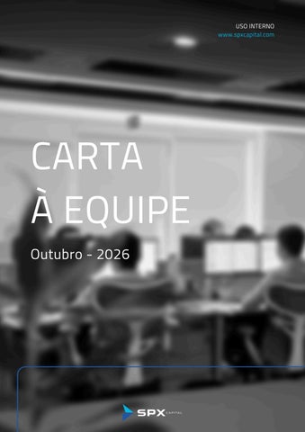 CARTA À EQUIPE - 10.26  
