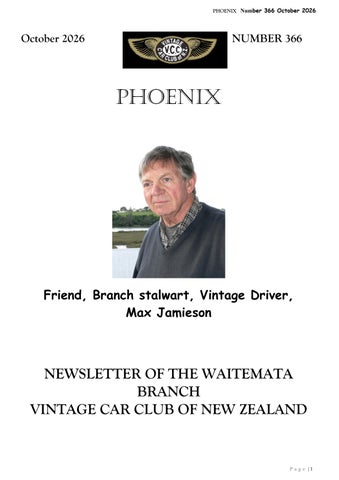 37 Waitemata Phoenix October 2026 