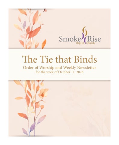 The Tie that Binds