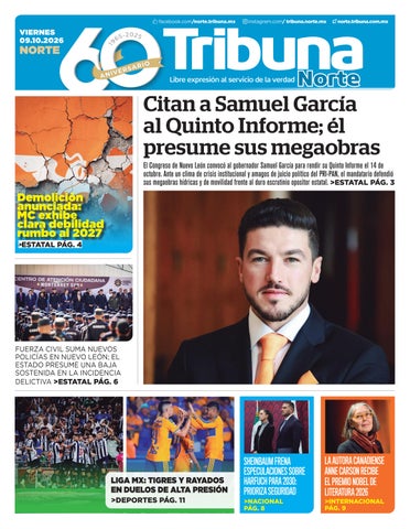EDICIÓN TRIBUNA NORTE 091026