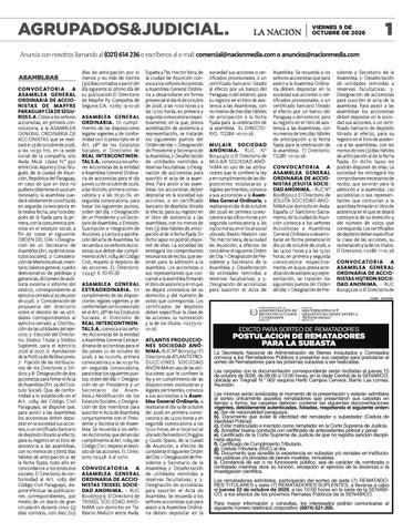 SUPLEMENTO - AGRUPADOS - EDICIÓN 11.397
