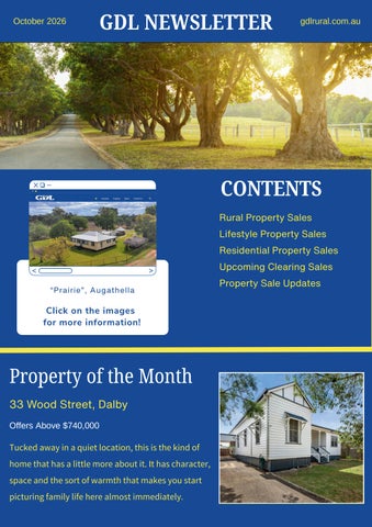 October  - GDL Newsletter 2026