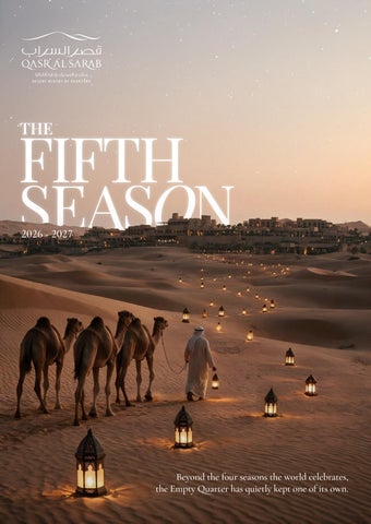 The Fifth Season at Qasr Al Sarab
