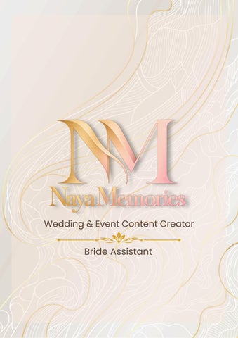Wedding & Event Content Creator