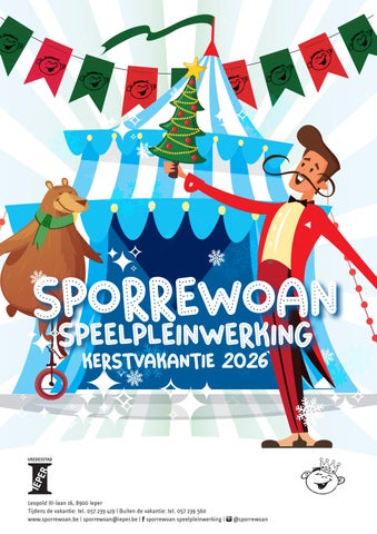 Sporrewoan Kerst 2026
