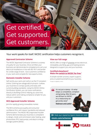 NICEIC Sandown 26 showcase 第 9 页
