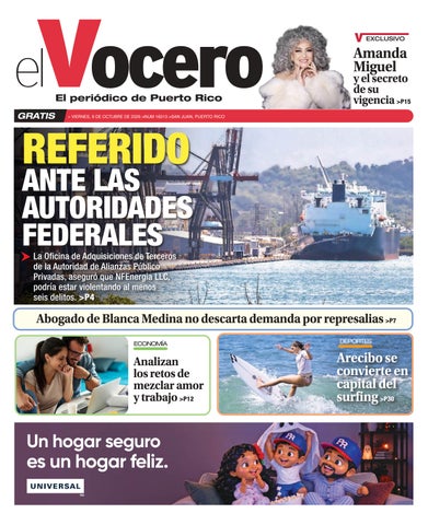 EL VOCERO | Edición viernes, 9 de octubre de 2026