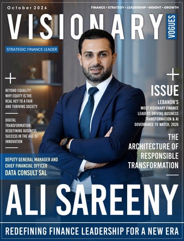 Lebanon's Most Visionary Finance Leaders Driving Business Transformation & AI Governance to Watch, 2