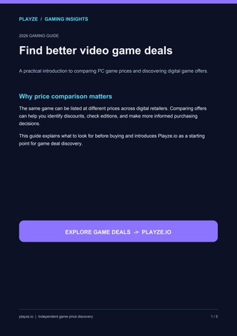 Playze_Gaming_Deals_Guide_2026