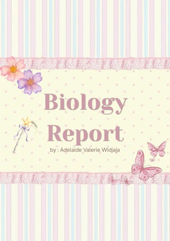Biology Report by adelaide - Issuu
