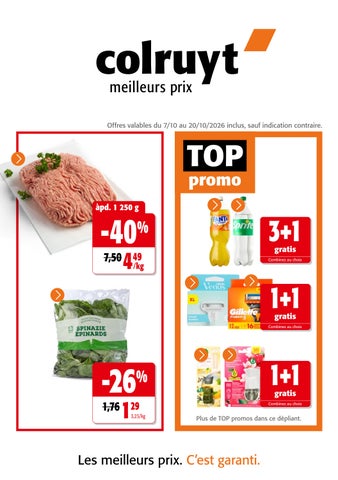 Colruyt Meilleurs Prix - Dépliant digital