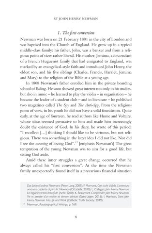 St John Henry Newman: A New Doctor of the Church 第 10 页