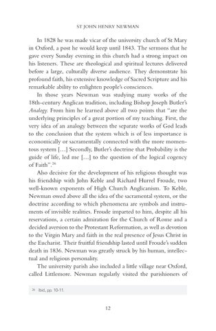 St John Henry Newman: A New Doctor of the Church 第 14 页