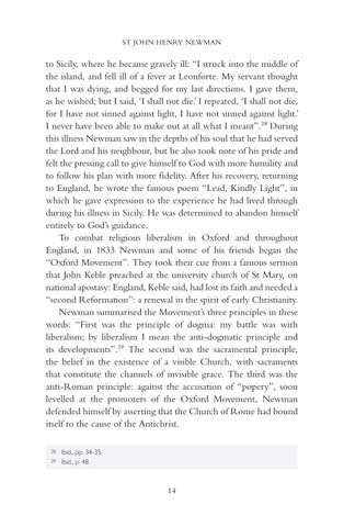 St John Henry Newman: A New Doctor of the Church 第 16 页