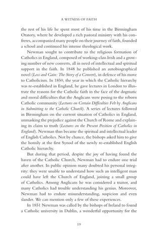 St John Henry Newman: A New Doctor of the Church 第 21 页