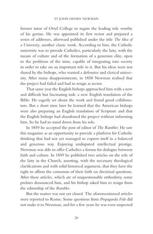St John Henry Newman: A New Doctor of the Church 第 22 页