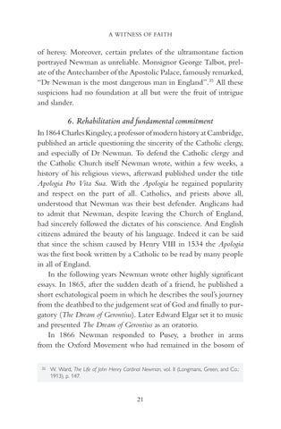 St John Henry Newman: A New Doctor of the Church 第 23 页