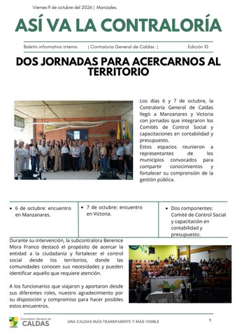 Boletín Informativo Interno #10