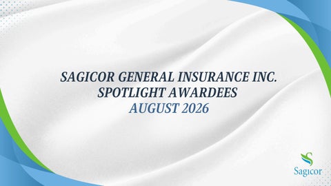 SGI Spotlight Award Presentation - August 2026
