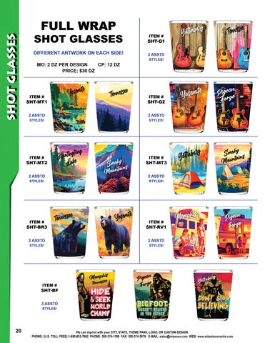 MS 2026 册 3 SHOT GLASSES (GENERIC 灯饰目录 ) 第 18 页