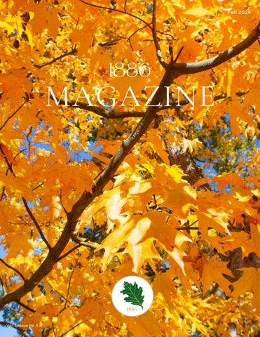 1886 Magazine  | Fall 2026