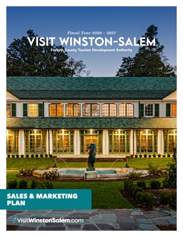 Visit Winston-Salem | FY 2026–27 Sales & Marketing Plan