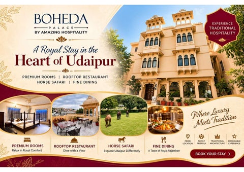 Heritage Hotel Near Lake Pichola