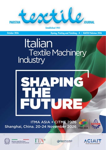 Pakistan Textile Journal – October 2026