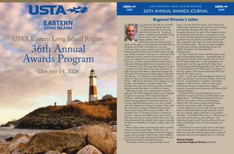 2026 USTA JOURNAL