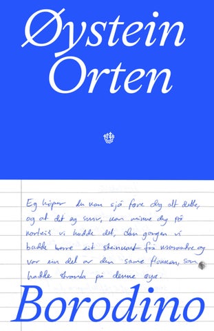 Borodino – Øystein Orten