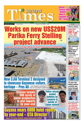 Guyana Times - Sunday, October 1, 2026
