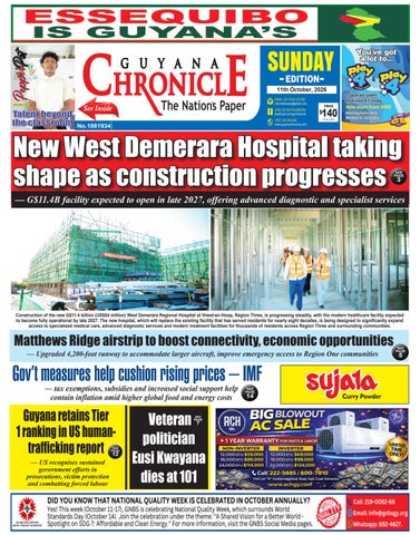 Guyana Chronicle E-Paper 11-10-2026