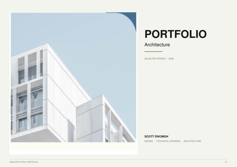 SCOTT DWOMOH’S PORTFOLIO 