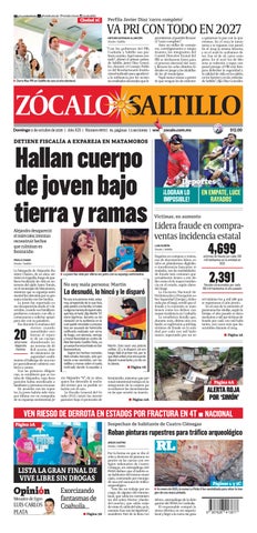 Saltillo 11 de octubre de 2026