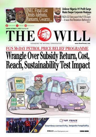 THEWILL NEWSPAPER OCTOBER 11, 2026 pdf