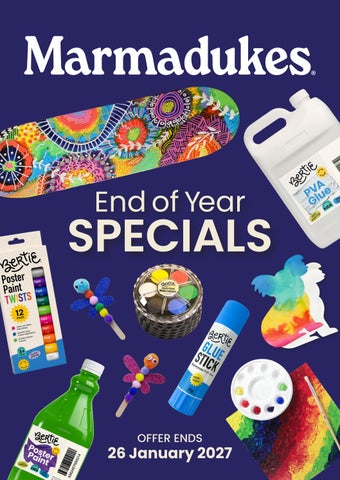 Marmadukes End of Year Specials - 2026
