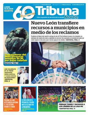EDICIÓN TRIBUNA NORTE 121026