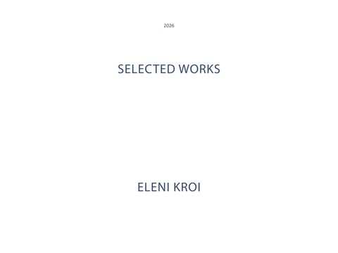 Eleni Kroi Portfolio