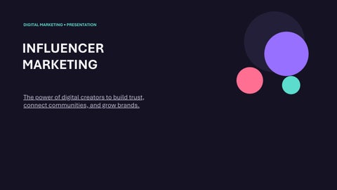 ppt influncer marketing