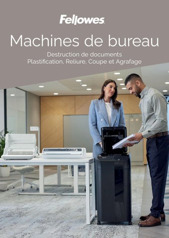 Fellowes Business Machines Brochure (FR)
