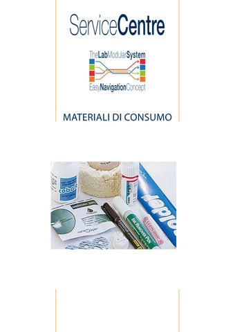 121026 MATERIALI DI CONSUMO