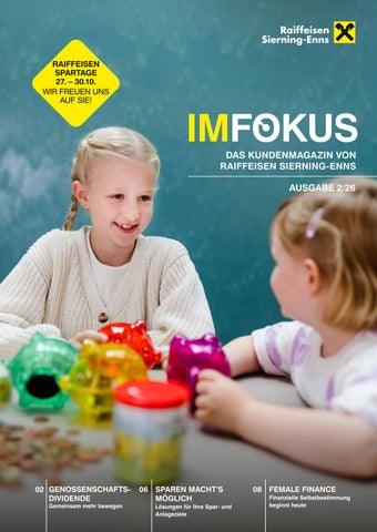 Mitinhaberzeitung RB Sierning-Enns "Im Fokus"