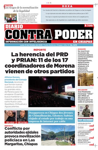 CONTRAPODER EDICIÓN 3473