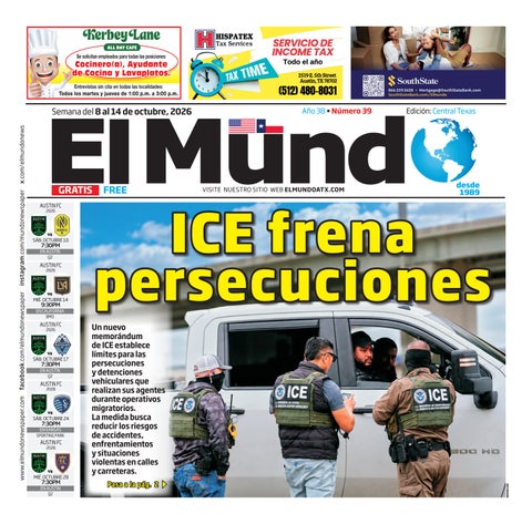 El Mundo Newspaper 39 - 2026