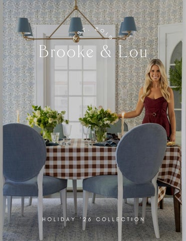 Brooke & Lou  Holiday 2026 Catalog
